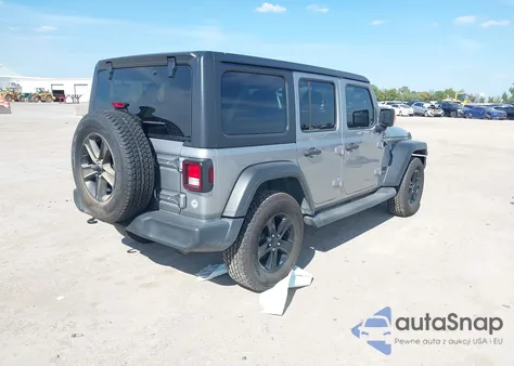 2020 Jeep Wrangler Unlimited Sport Altitude 4X4 z USA, uszkodzony, nr VIN 1C4HJXDN8LW123772